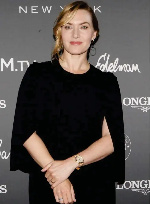  ?? File/agence France-presse ?? Kate Winslet attends the Longines Masters of New York at Nassau Coliseum in Uniondale New York.