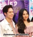  ??  ?? Jameson at Janella