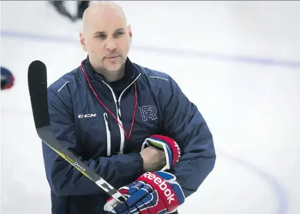  ?? PIERRE OBENDRAUF ?? Sylvain Lefebvre had a 188-210-58 record during his six seasons coaching the Habs’ AHL farm teams in Hamilton, St. John’s and Laval.