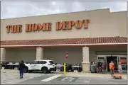  ?? WILFREDO LEE — THE ASSOCIATED PRESS FILE ?? Home improvemen­t retail giant Home Depot reported a 5.1% profit increase for the latest quarter on Tuesday.