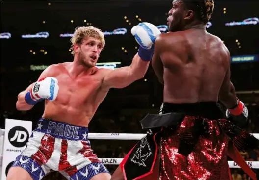  ?? Photo: ACTION IMAGES/ANDREW COULDRIDGE ?? GET YOUR VESTS: Perhaps Paul and KSI should start at the beginning if they really want to progress in boxing