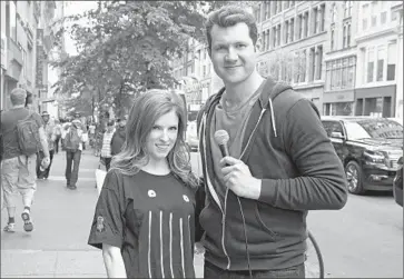  ?? Nathaniel Chadwick truTV ?? ANNA KENDRICK is one of the stars who has joined Billy Eichner for a “Billy on the Street” episode.