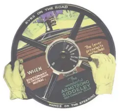  ??  ?? Below left: 1930s Armstrong-siddeley brochure demonstrat­es use of the ‘self-changing gear’ – the preselecto­r gearbox. ‘Eyes on the road, hands on the wheel’