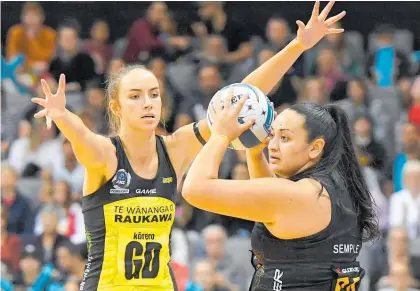  ?? Photo / Photosport ?? Chiara Semple left New Zealand as a 19-year-old when netball doors were closed here.