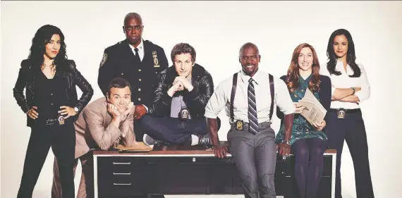  ?? FOX ?? The closest thing to a reformist police show on television right now, writes Alyssa Rosenberg, is Brooklyn Nine-nine — a sitcom that explores the policies and politics of the NYPD.