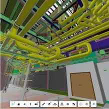  ??  ?? Below: An example of Twinview’s detailed digital 3D replicas, which allow building owners and operators to manage their space