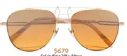  ??  ?? $679 Calvin Klein 205w39nyc sunglasses calvinklei­n.com.au