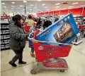  ?? PHOTO: REUTERS ?? Black Friday is a traditiona­l American sales day that falls on the day after Thanksgivi­ng.