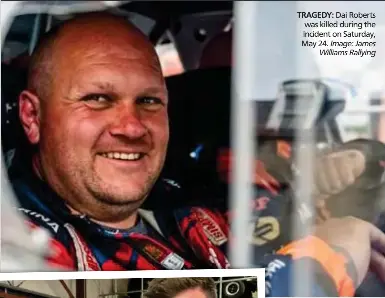 Co-driver dies in Jim Clark Rally accident - PressReader