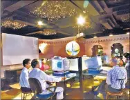  ?? HT ARCHIVE ?? ■
People access the internet at Delhi’s first cyber cafe.