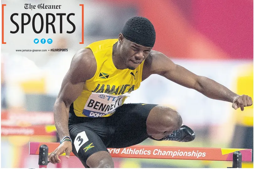 Hurdler working on sprint speed PressReader