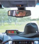  ??  ?? Brooks County Sheriff Benny Martinez drives through a ranch south of Falfurrias, Texas, that is frequently used by border crossers. USA TODAY NETWORK