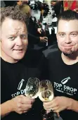  ??  ?? Jeff Curry and Kurtis Kolt will reprise their Top Drop tasting for terroir-oriented, hand-crafted wines at the Roundhouse on May 24.