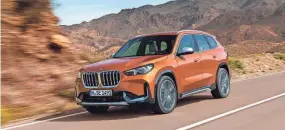  ?? PROVIDED BY FABIAN KIRCHBAUER FOR BMW ?? The 2023 BMW X1.