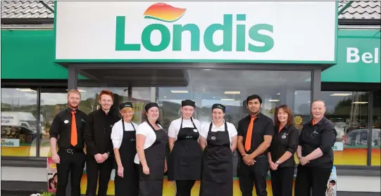  ?? Photo: Laurence Dunne / jumpinacti­on.net. ?? The team at Dunne’s Londis, Bellurgan.