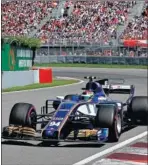  ??  ?? El Sauber de Wehrlein.