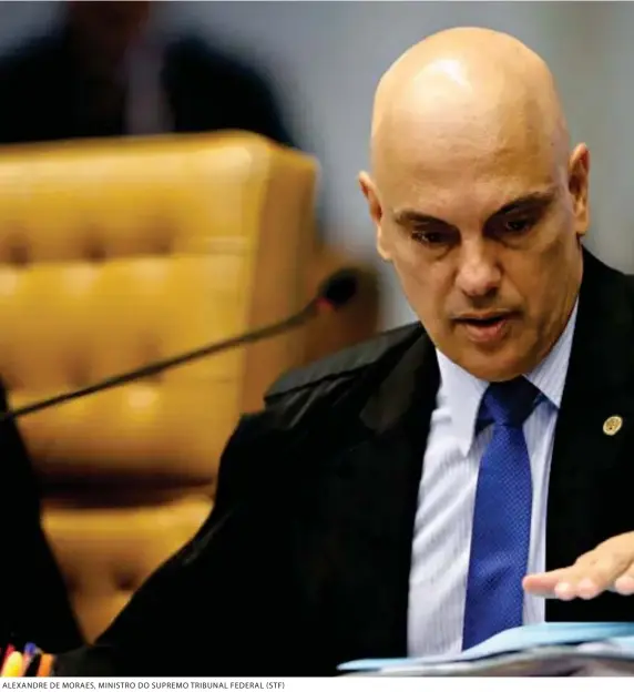  ?? ?? ALEXANDRE DE MORAES, MINISTRO DO SUPREMO TRIBUNAL FEDERAL ( STF)