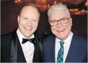  ??  ?? The Pan Pacific Hotel’s Peter Cottan and Stephen Peters hosted their second annual Traditiona­l Salute to Robbie Burns Dinner, sponsored by ScotCan B.C. and the British Columbia Business Associatio­n.