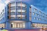  ?? WILTON MANORS CITY HALL/COURTESY ?? A developer wants to build 48 low-income apartments in a 4-story building for gay seniors in Wilton Manors.