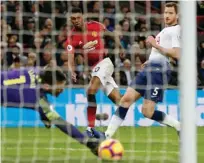  ?? / EFE ?? Marcus Rashford marcó el único gol del duelo entre Manchester United y Tottenham.