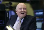  ?? RICHARD DREW — THE ASSOCIATED PRESS FILE ?? Jack Welch transforme­d General Electric Co. into a highly profitable conglomera­te and parlayed his legendary business acumen into a retirement career as a corporate leadership guru.