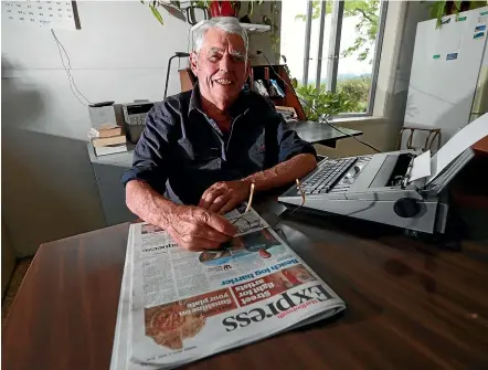  ?? SCOTT HAMMOND/STUFF ?? Terry Ford, 83, was born and raised in Marlboroug­h.