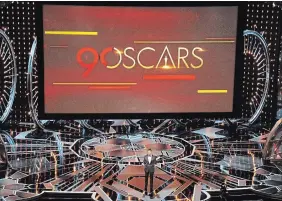  ?? CHRIS PIZZELLO THE ASSOCIATED PRESS ?? The Academy Awards reached 26.5 million viewers, easily a record low for what is often the second most-watched program of the year after the Super Bowl.