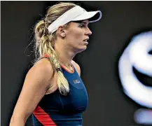  ??  ?? Caroline Wozniacki is back for the ASB Classic.