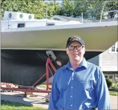  ?? DESIREE ANSTEY/JOURNAL PIONEER ?? Summerside resident Alan Mulholland is planning an incredible seafaring adventure into wild and distant waters across the Atlantic Ocean in his small sail boat.