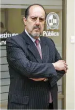  ??  ?? Héctor Sánchez Director del Instituto de Salud Pública de la Universida­d Andrés Bello (ISP UNAB)
