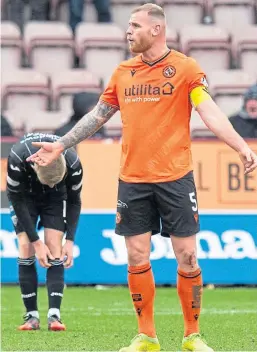 ?? Picture: SNS Group. ?? Recent struggles have seen Championsh­ip leaders Dundee United take some stick.