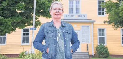  ?? JIM DAY/THE GUARDIAN ?? Dianne Young, founder of Lennon House in Rustico, hopes to soon see the opening of the recovery home that is named after her late son, Lennon Waterman, who took his life in 2013 following a lengthy battle with drug addiction and mental health issues.