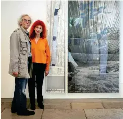  ?? Foto: AFP/Eric Estrade ?? Christo und Jeanne-Claude im Jahr 2007