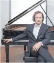  ?? FOTO: FELIX BROEDE ?? Der Star-Pianisten Nikolai Tokarev übernimmt den Solopart des Konzertabe­nds.