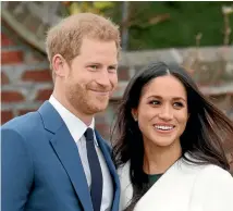  ?? GETTY IMAGES ?? Prince Harry will marry actress Meghan Markle next May.