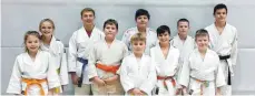  ?? FOTO: PRIVAT ?? Erfolgreic­h: die Judoka vom TSV Laupheim.