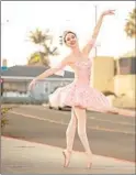  ?? CANELA PHOTOGRAPH­Y ?? Stephanie Maiorano of the San Diego Ballet. “The Nutcracker” will have five performanc­es.