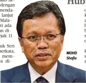  ??  ?? MOHD Shafie