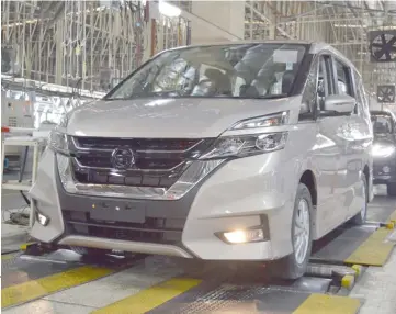  ??  ?? The All-New Nissan Serena S-Hybrid; TCMA increases production following high demand.