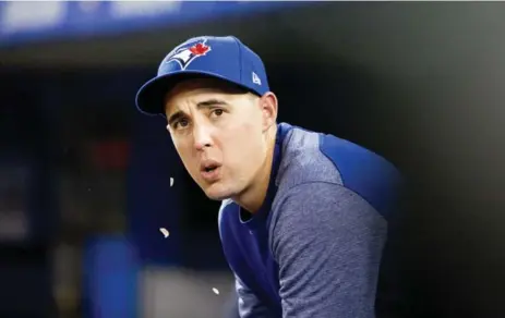  ?? CARLOS OSORIO/TORONTO STAR ?? Aaron Sanchez, bothered by finger issues all year, has yet to make more than two consecutiv­e starts this season. That should change Wednesday.