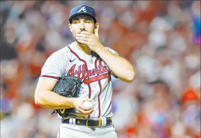  ?? Yong Kim The Philadelph­ia Inquirer ?? Atlanta Braves ace Spencer Strider is among the long list of pitchers currently on the injured list.