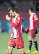  ?? F: PUNTÍ ?? Stuani tocado tras el KO ante el Alavés