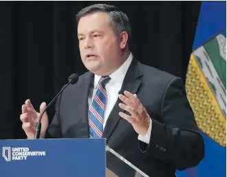  ?? GAVIN YOUNG/FILES ?? Even United Conservati­ve Party leadership candidate Jason Kenney’s enemies know he was the driving force in the effort to unite the Wildrose and Progressiv­e Conservati­ve parties, writes Don Braid.