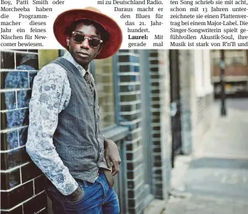  ?? FACEBOOK ?? L. A. Salami (26) bringt am 23. Juli seine frische Interpreta­tion von Folk und Blues ins KKL.