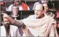  ?? PTI ?? Jaitley in Rajya Sabha Tuesday.