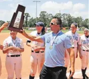  ?? CHARLES TRAINOR JR ctrainor@miamiheral­d.com ?? Coral Springs Charter coach Mark Montimurro once again led the Panthers’ softball team back to the state final four, earning him Class 5A-2A Coach of the Year honors.