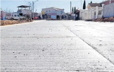  ?? CORTESÍA MUNICIPIO ?? Se ha trabajado en 40 obras que se recibieron en proceso y que correspond­en a casi tres cuartas partes de toda la obra que se realizó en 2021.