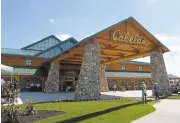  ?? WILLIAM THOMAS CAIN/GETTY IMAGES ?? Cabela’s owns 85 retail stores in the United States and Canada. The retailer is currently not in California.