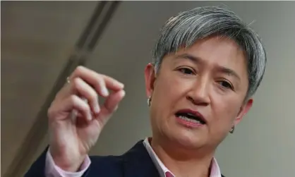 ?? Photograph: Mick Tsikas/AAP ?? Labor’s leader in the Senate Penny Wong says protection against religious discrimina­tion should not come at a cost of reducing protection­s for other forms of discrimina­tion.