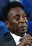  ?? Associated Press ?? Brazilian soccer legend Pele, who won three World Cup and is the only player ever to do so, had an apparent tumor removed. He is recovering in the hospital,